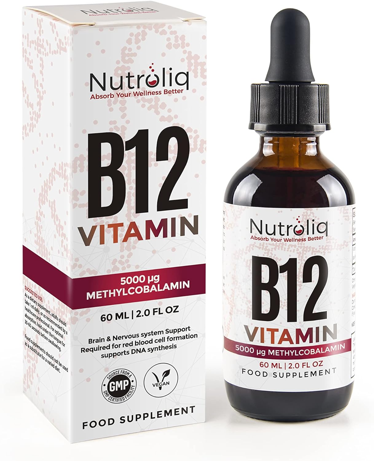 Nutroliq Vitamin B12 Liquid Drops 60ml