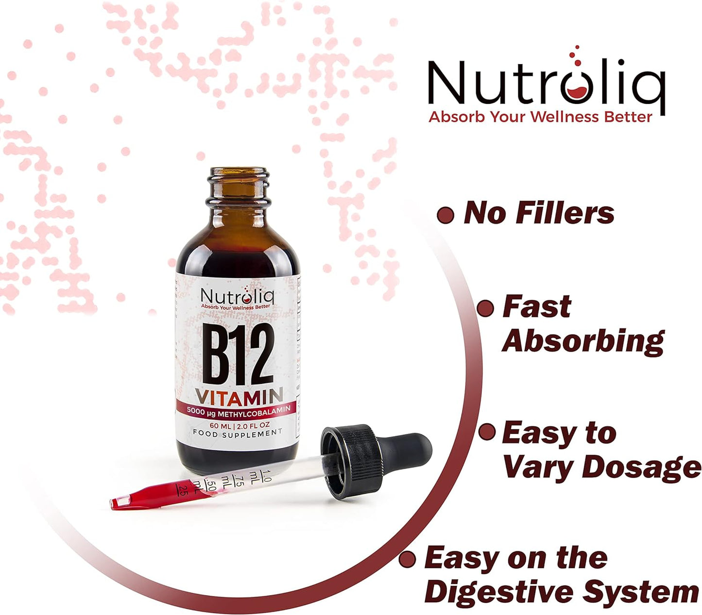 Nutroliq Vitamin B12 Liquid Drops 60ml