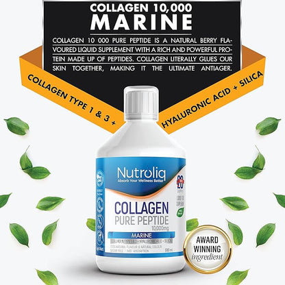 Nutroliq Marine Collagen Liquid 10000mg - 500ml