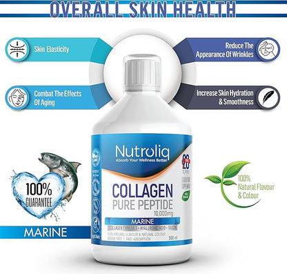 Nutroliq Marine Collagen Liquid 10000mg - 500ml