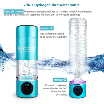 Nutroliq GoHydroPro Hydrogen Water Bottle