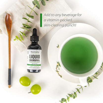 Nutroliq Liquid Chlorophyll Drops for Water 60ml